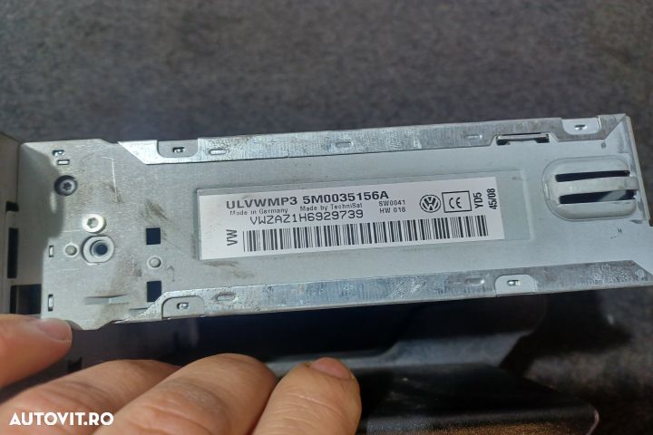 Radio cd 5M0035156A Volkswagen VW Golf 5 [2003 - 2009] Plus minivan 1 - 4
