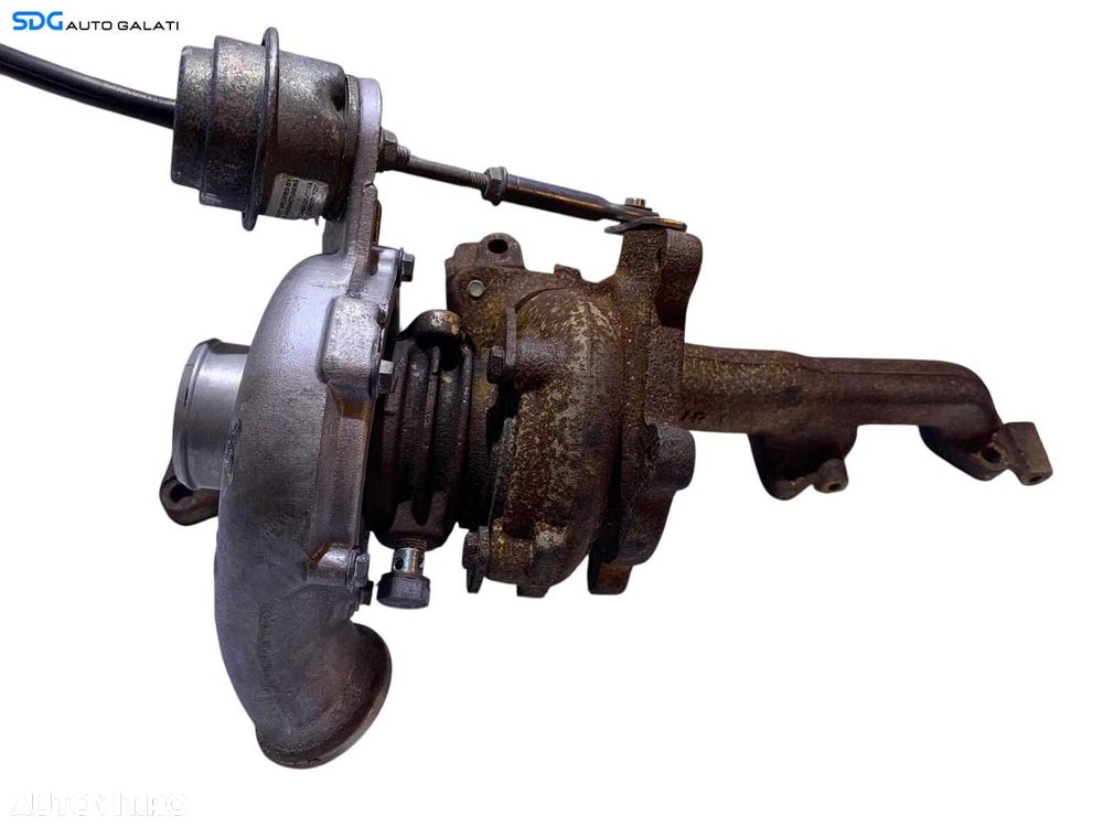 Turbo Turbina Turbosuflanta Opel Vectra B 2.0 DTI 74 KW 1997 - 2003 Cod 24442214 454216-35 [B3792] - 1