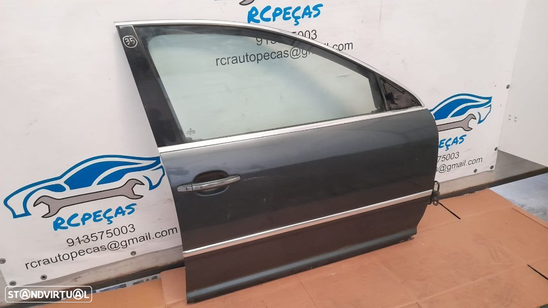PORTA FRONTAL FRENTE DIREITA COMPLETA FECHO ELEVADOR MOTOR PUXADOR VIDRO VW VOLKSWAGEN PHAETON - 2