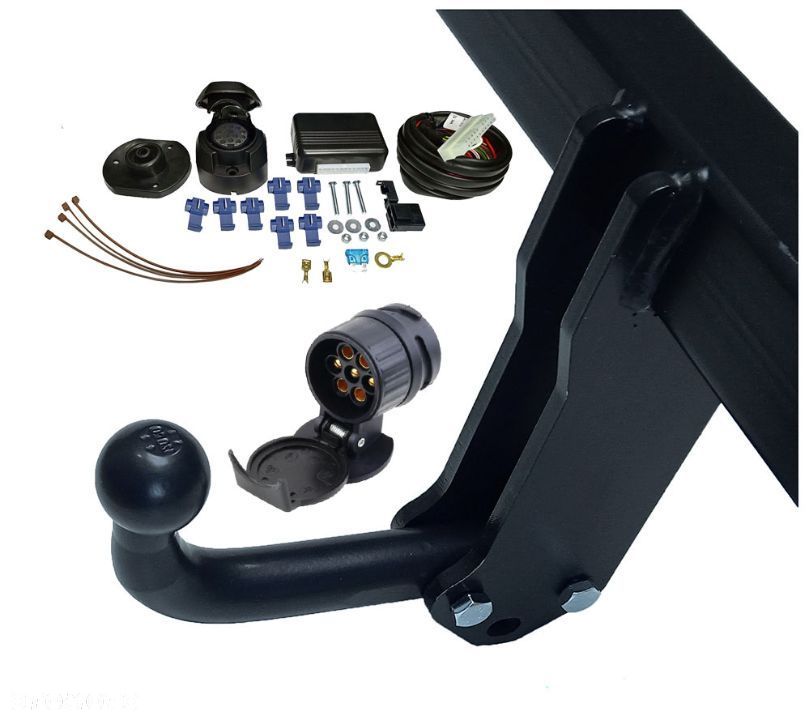 VOLVO XC70 II2 2007do2016 FACELIFTING KOMPLETNY HAK HOLOWNICZY + MODUŁ + WIĄZKA + GNIAZDO 13 PIN - 1