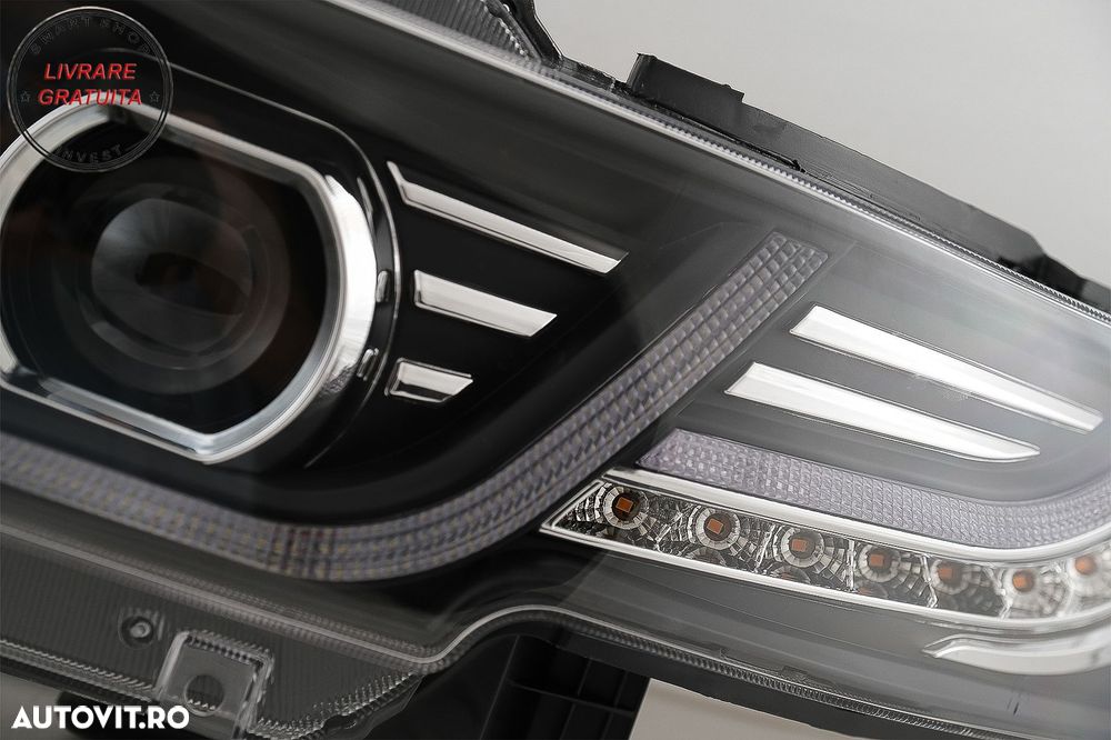 Faruri LED cu Semnal Dinamic si Grila Centrala compatibile cu Toyota FJ Cruiser XJ- livrare gratuita - 12
