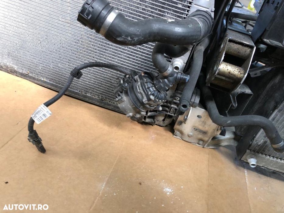 Tragar trager complet bmw F01 F02 LCI Facelift 750xd 381hp  F02 radiatoare racire armatura N57 radiator lonjeroane hota pompa suplimentară apă antigel răcire - 6