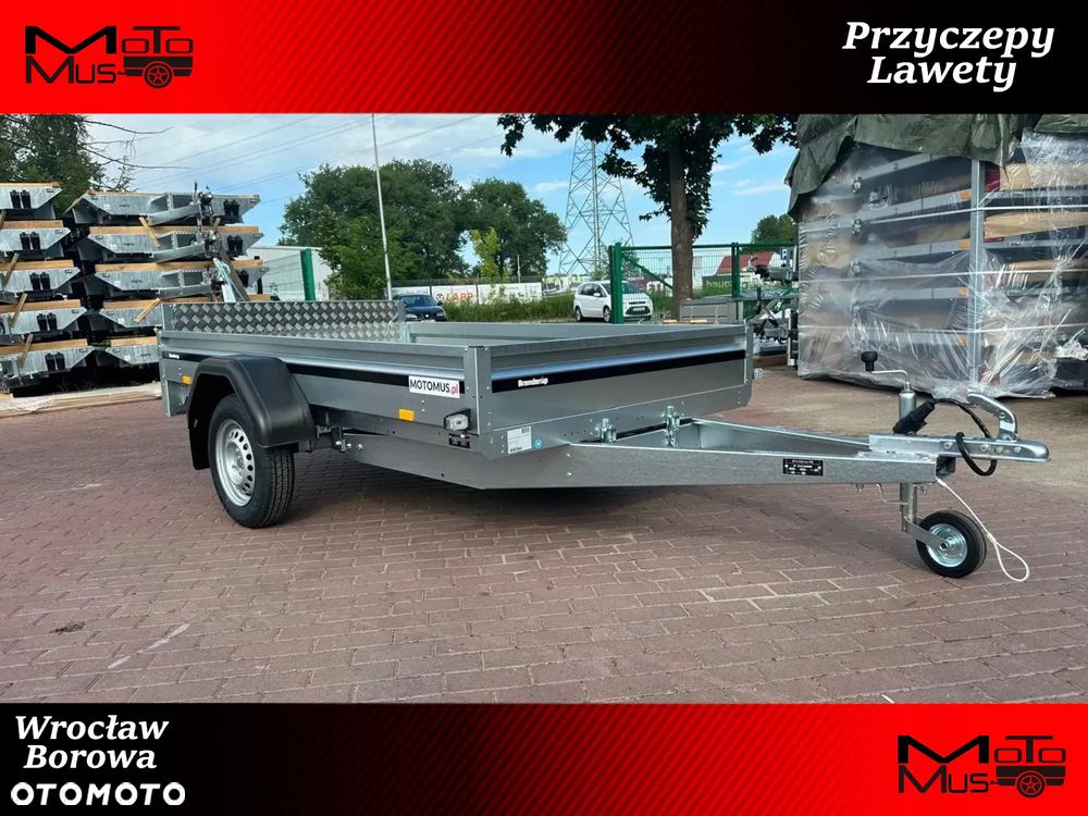 Brenderup Przyczepa Brenderup 2260WSUB DMC 750kg 1 osiowa uchylna quad traktorek atv multitransporter - 1