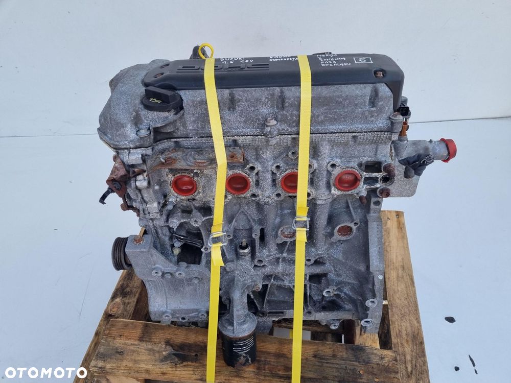 SILNIK KOMPLET Suzuki Swift III IV 1.6 16V VVT 04-10r zmienne fazy M16A - 1