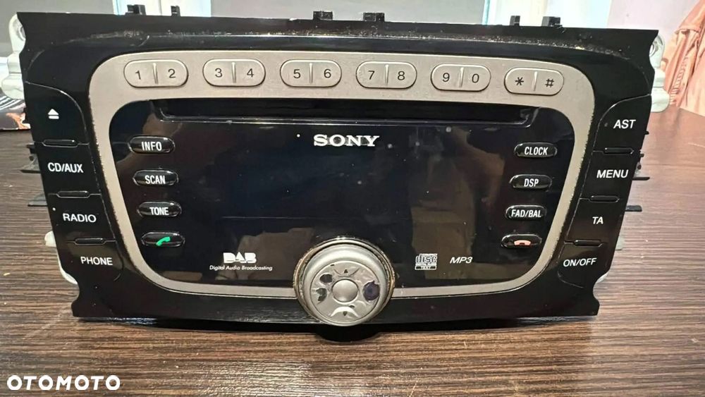 radio sony ford mondeo mk4 przed lift - 1