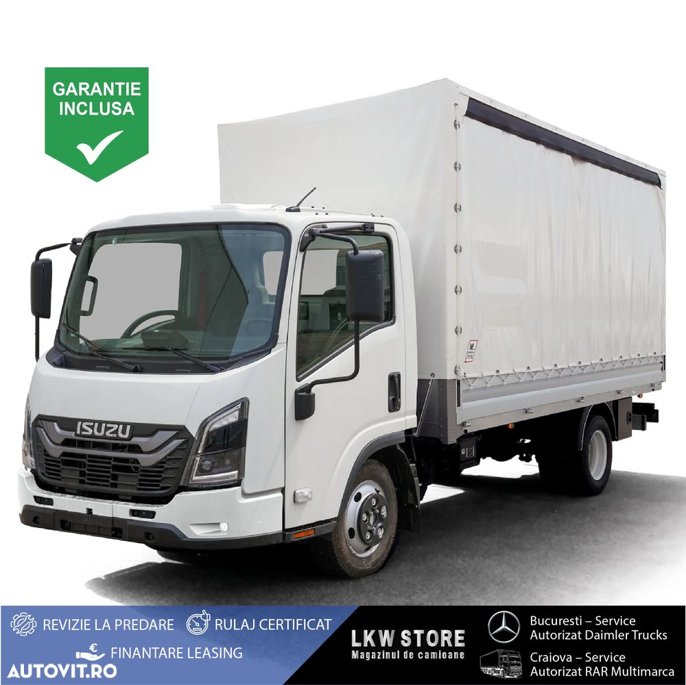 Isuzu M27,  Prelata Culisanta/ Curtain Side, NOU/NEW, TOP !!! - 1