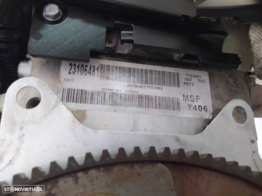 peças Motor Bmw X3 35D bi-turbo 286cv M57 bloco aluminio E87 306D5 caixa velocidades 6HP-28x - 8