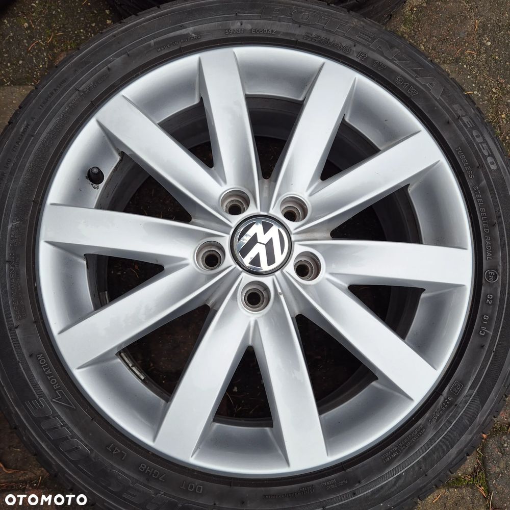 LATO 17'' VW GOLF CADDY TOURAN PASSAT OCTAVIA LEON 225/45 R17 - 2