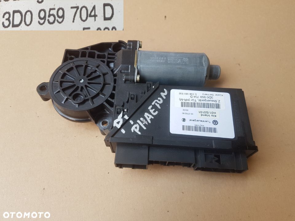 VW Phaeton silniczek podnośnika mechanizmu podnoszenia szyby prawy tył - 1