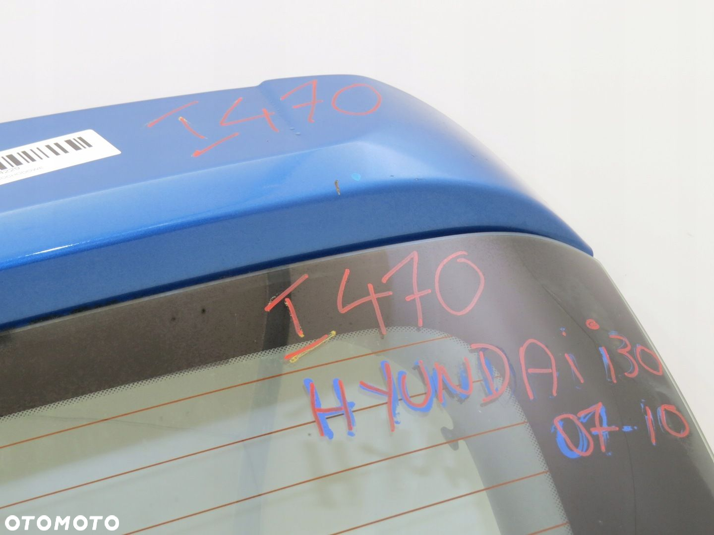 KLAPA BAGAŻNIKA TYŁ HYUNDAI I30 07-10R BV - 6