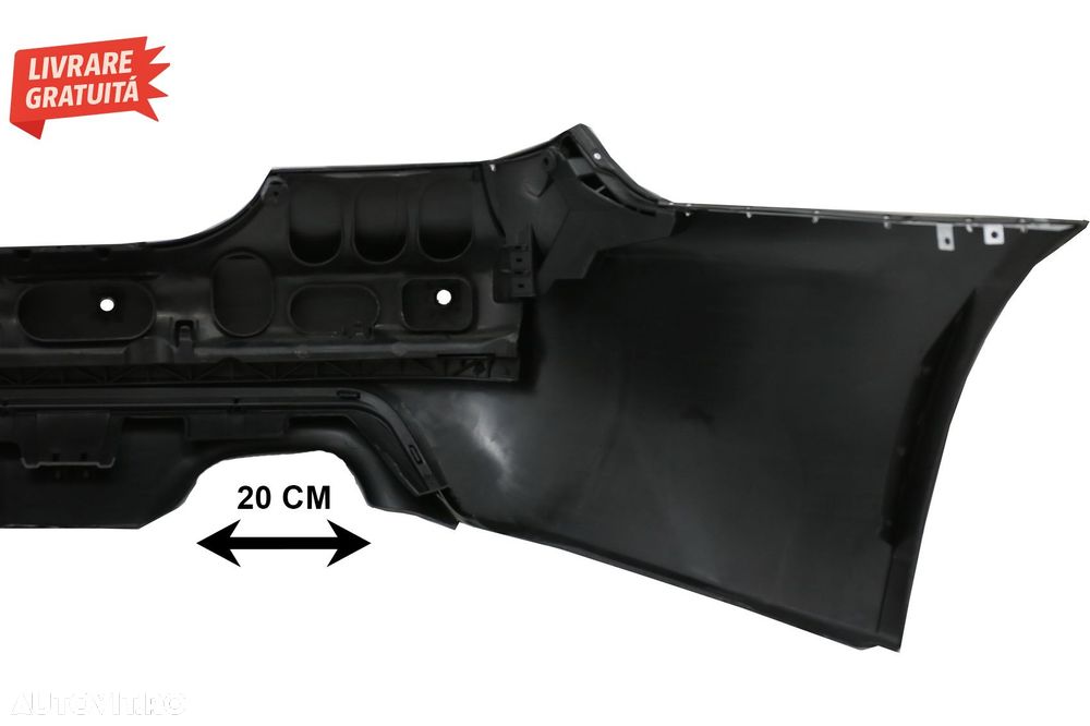 Bara spate BMW Seria 5 E60 (2003-2007) M-Technik Design cu PDC 24mm- livrare gratuita - 6