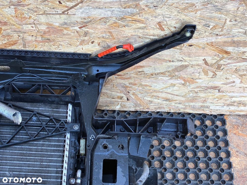 VW POLO 9N3 LIFT BENZYNA PAS PRZEDNI CHŁODNICA WENTYLATOR KOMPLET - 12