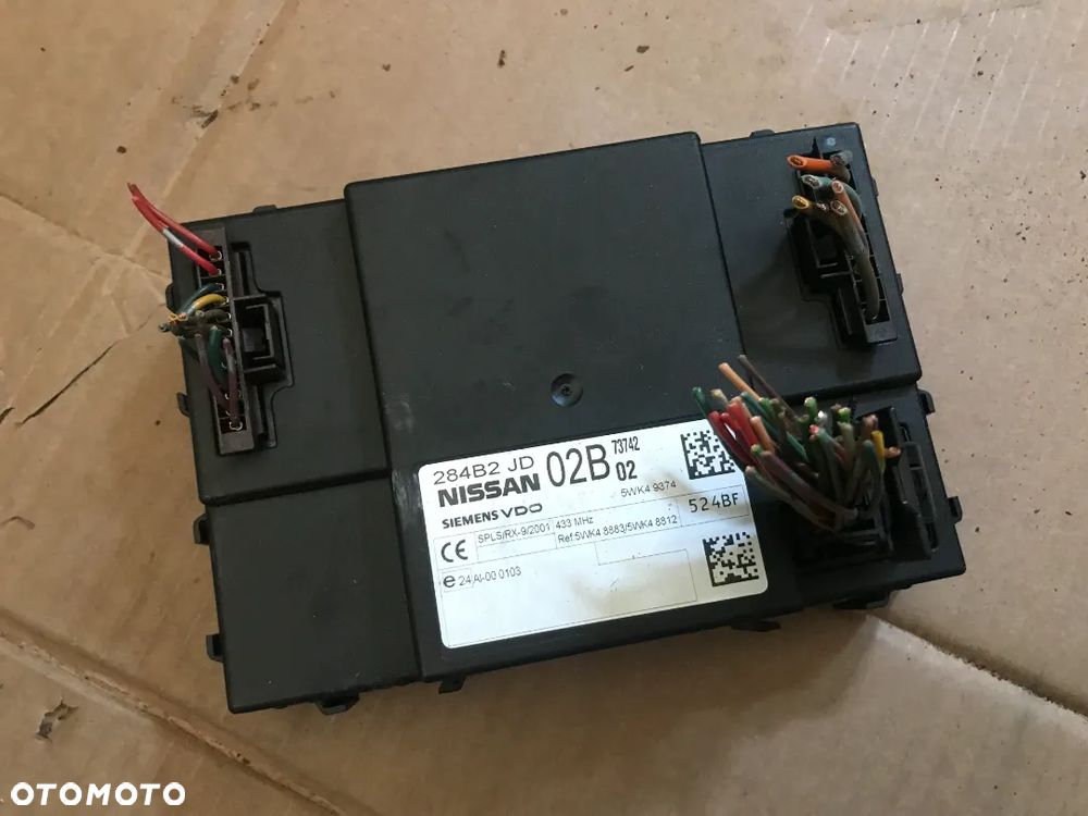 MODUŁ STEROWNIK KOMFORTU NISSAN QASHQAI J10 284B2JD02B - 1