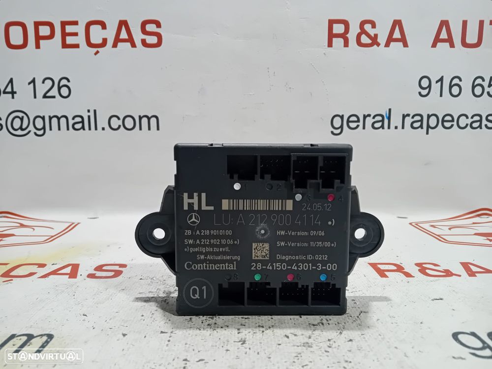 Centralina Módulo Eletrónico Mercedes Class E W212 A2129004114 Original