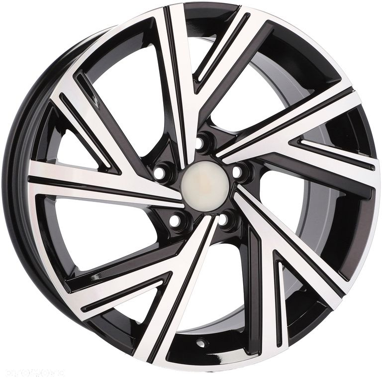 4x Felgi 17 m.in. do VW Polo IV V VI T-Cross Golf III FOX SKODA Scala Fabia Rapid - B5805 - 8