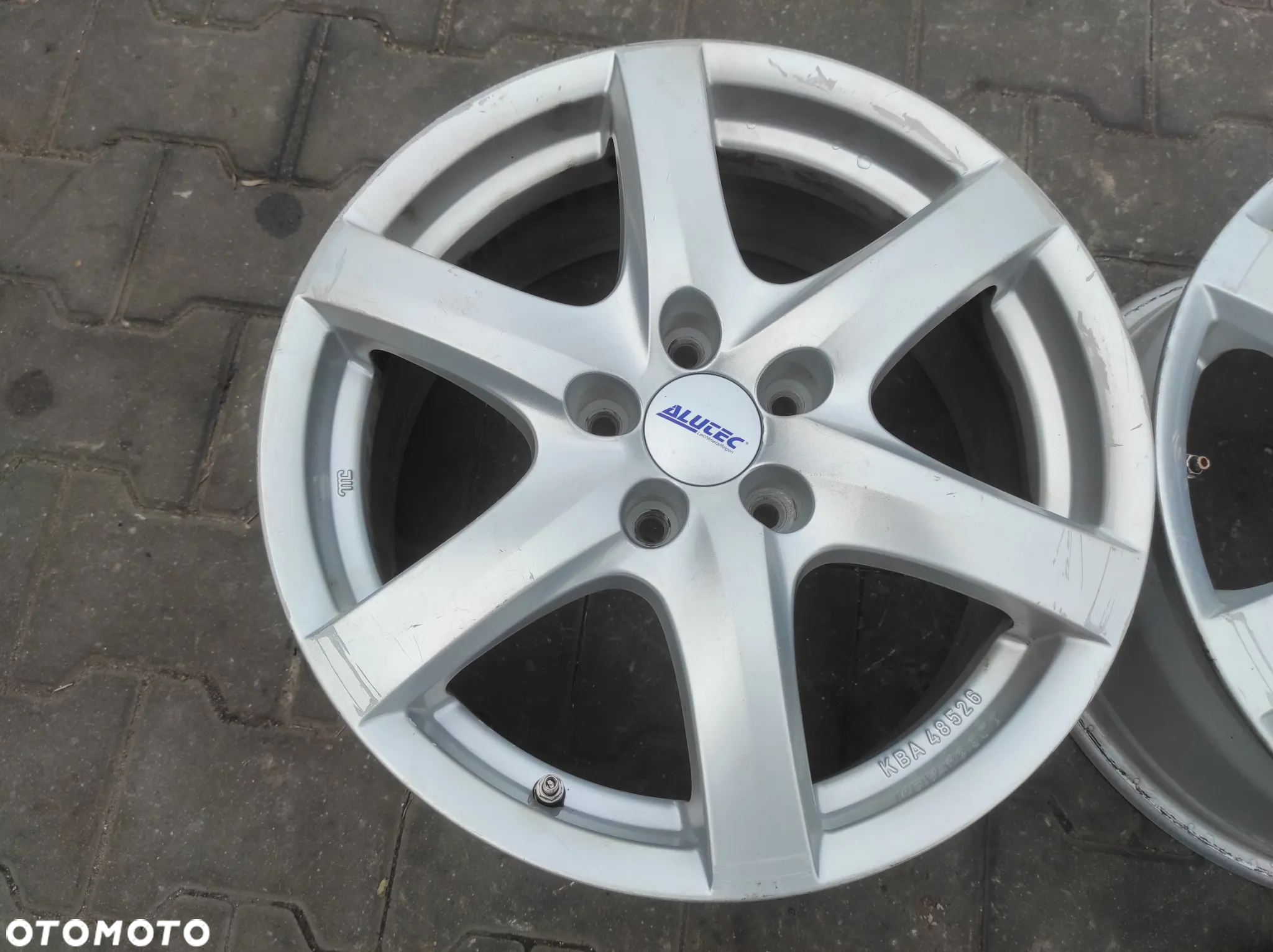 FELGI ALUFELGI KOŁA 5X112 R17 7.5J ET47 ALUTEC KBA48526 CAŁE PROSTE WYSYŁKA !!!!! - 6