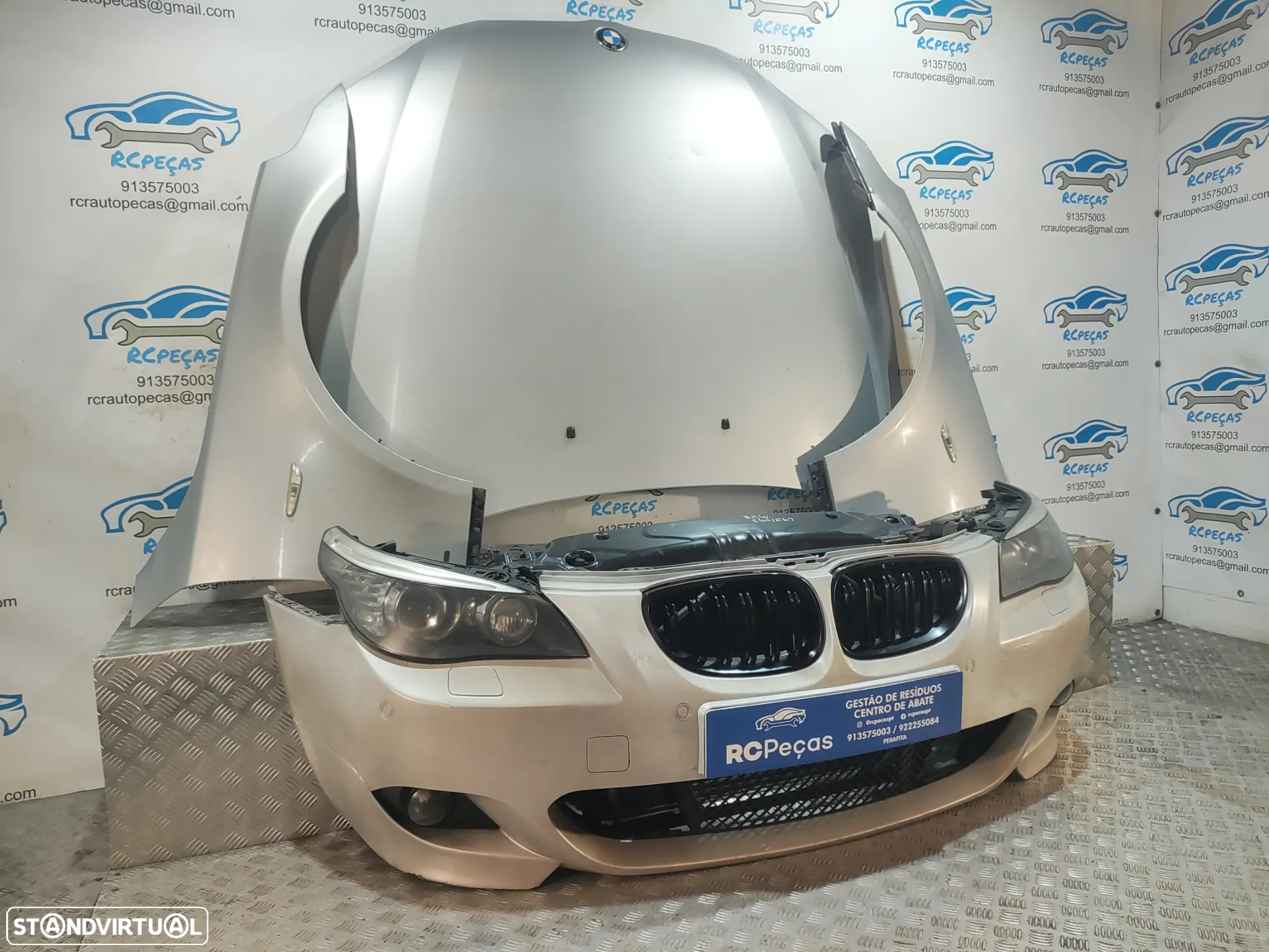 Frente Completa BMW Serie 5 E60 E61 Pack M LCI Bixénon Diesel - 3