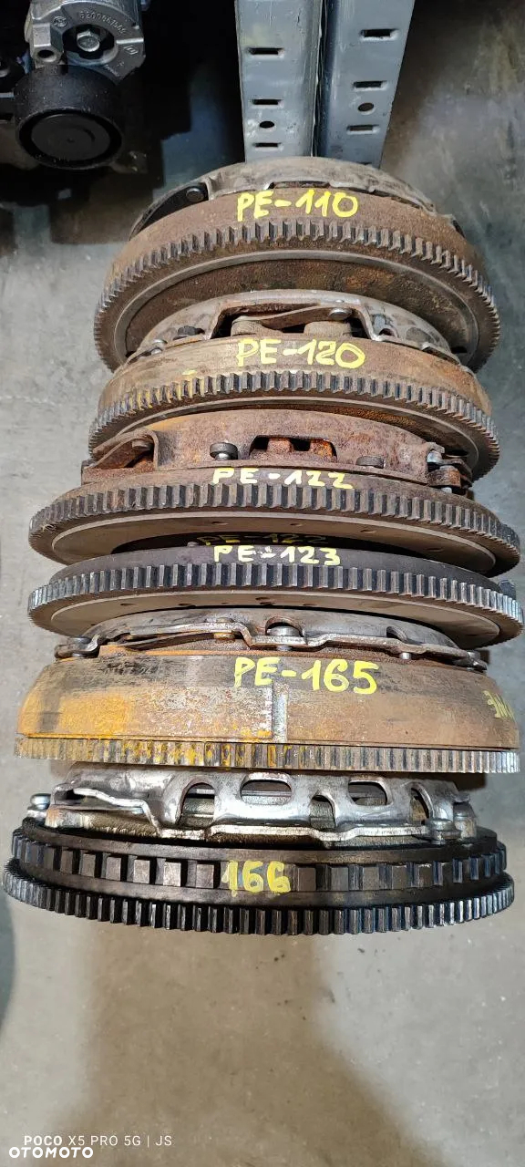 CITROEN / PEUGEOT DIESEL / BENZYNA SPRZĘGŁO KOŁO ZAMACHOWE TARCZA DOCISK DWUMAS - 8