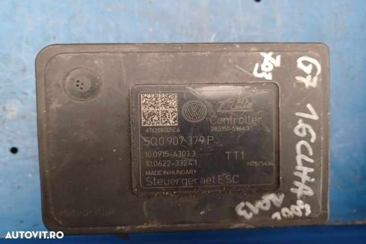 Pompa ABS 5Q0907379P 5Q0614517N Volkswagen VW Golf 7 [2012 - 2017] Ha - 1