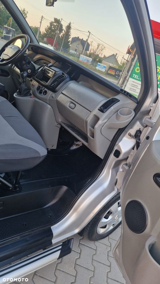 Renault TRAFIC L2H1 Długi Klima Elektryka Kamera Tempomat Dubel Kabina 6os Brygadówka - 21