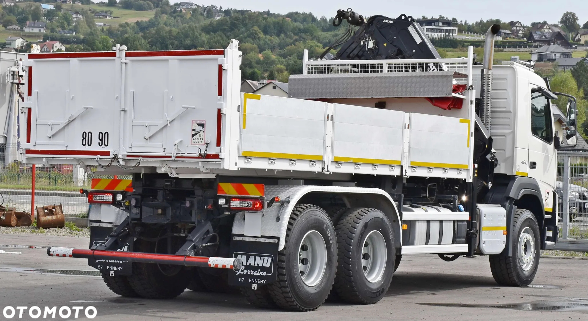 Volvo FMX 450 * WYWROTKA 5,40 m + ATLAS 172.3E + PILOT / 6x4 - 6