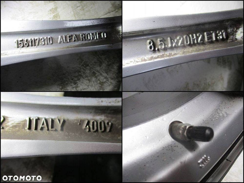 Koła felgi opony ALFA ROMEO STELVIO R20 7mm MS - 14