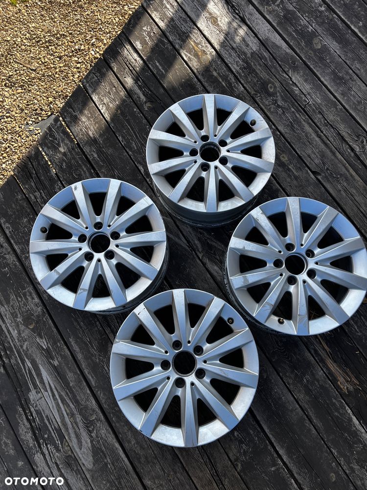 4x ALUFELGI MERCEDES A2464010202 5X112 W176 W246 KLASA A B zamienię na 17” - 1