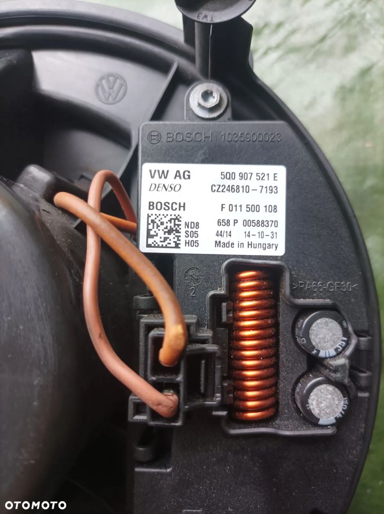 Skoda Octavia III rezystor dmuchawa nawiewu 5Q0907521E - 4