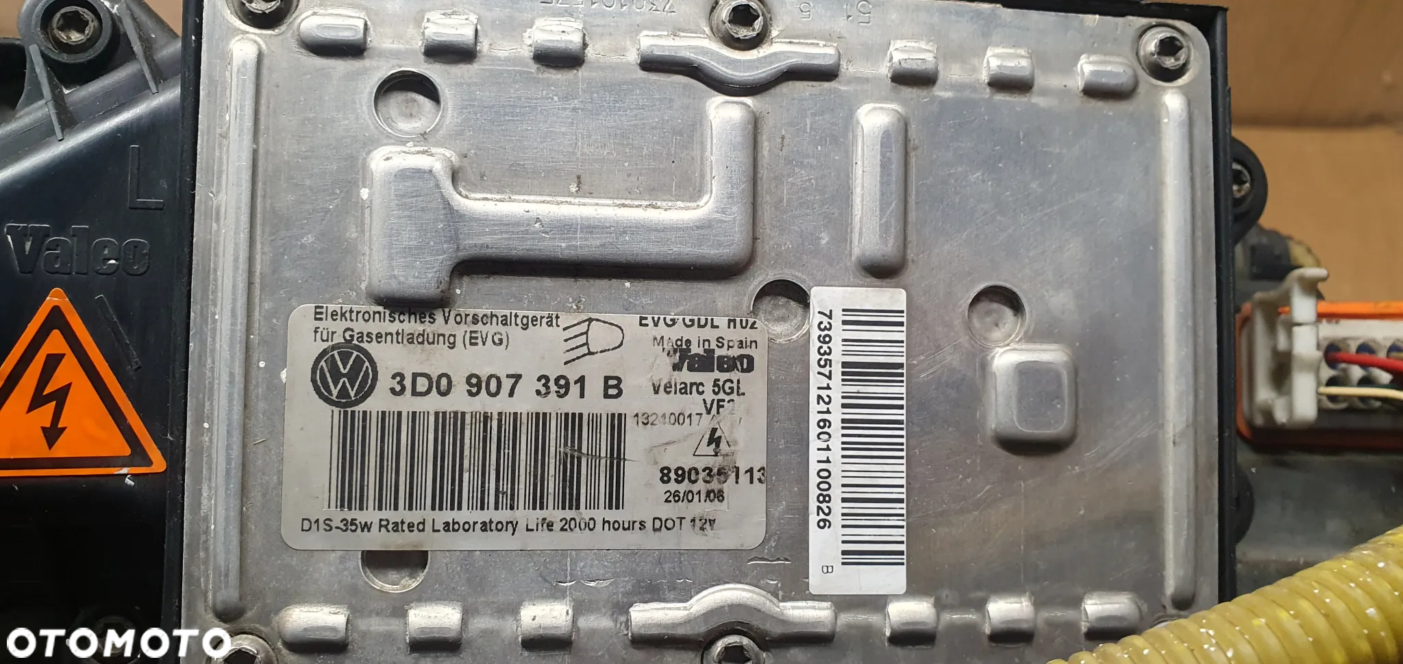 Lampa lewy przód przednia lewa XENON VW Touareg 7L6941015CM - 8
