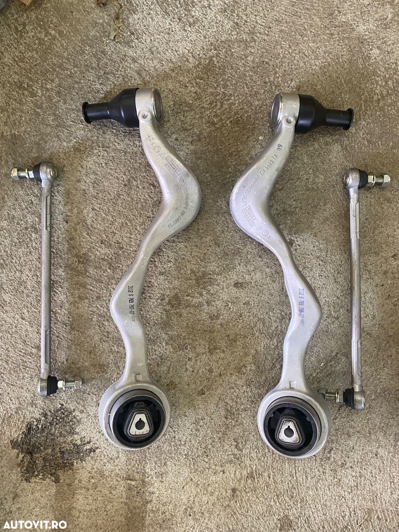 Set brațe față BMW E90, butuci roată față, bieletele și capetele de bară. - 1