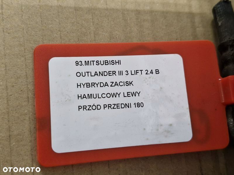 MITSUBISHI OUTLANDER III 3 LIFT 2.4 B HYBRYDA ZACISK HAMULCOWY LEWY PRZÓD - 5
