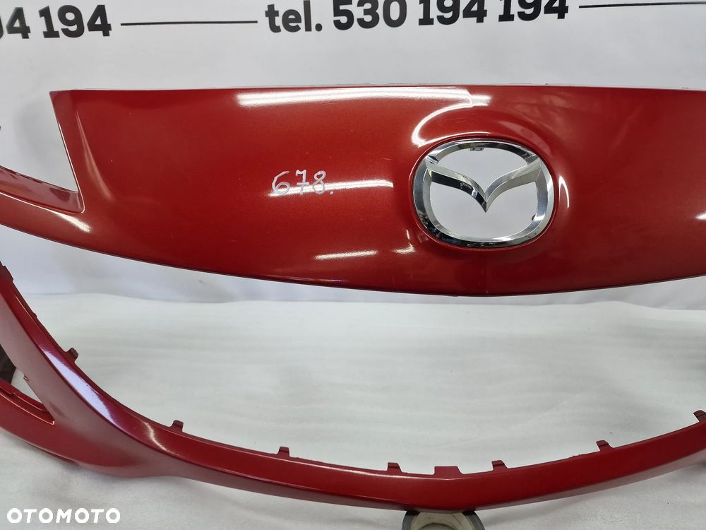 MAZDA 3 BL 08-12 ZDERZAK PRZEDNI PRZÓD , KOLOR BORDO METALIK , NR BCW8-50031 , NR AUKCJI NZ678 - 7