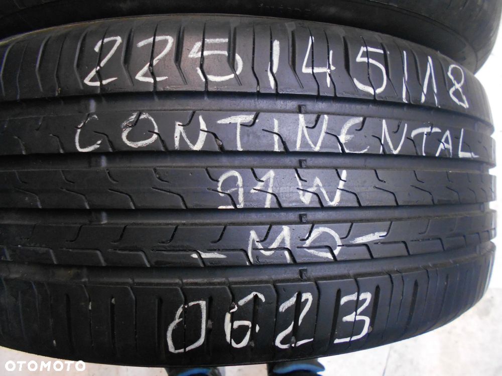 OPONY 225/45R18 CONTINENTAL ECO CONTACT 6 MO DOT 0623 /  2822 7.4MM - 2