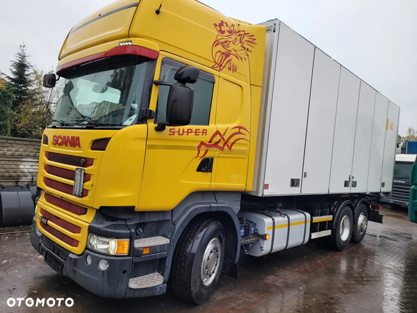 Scania SCANIA R 450 * G410 *  * izoterma * kontener * napojówka*przewierty * bok otwierany *