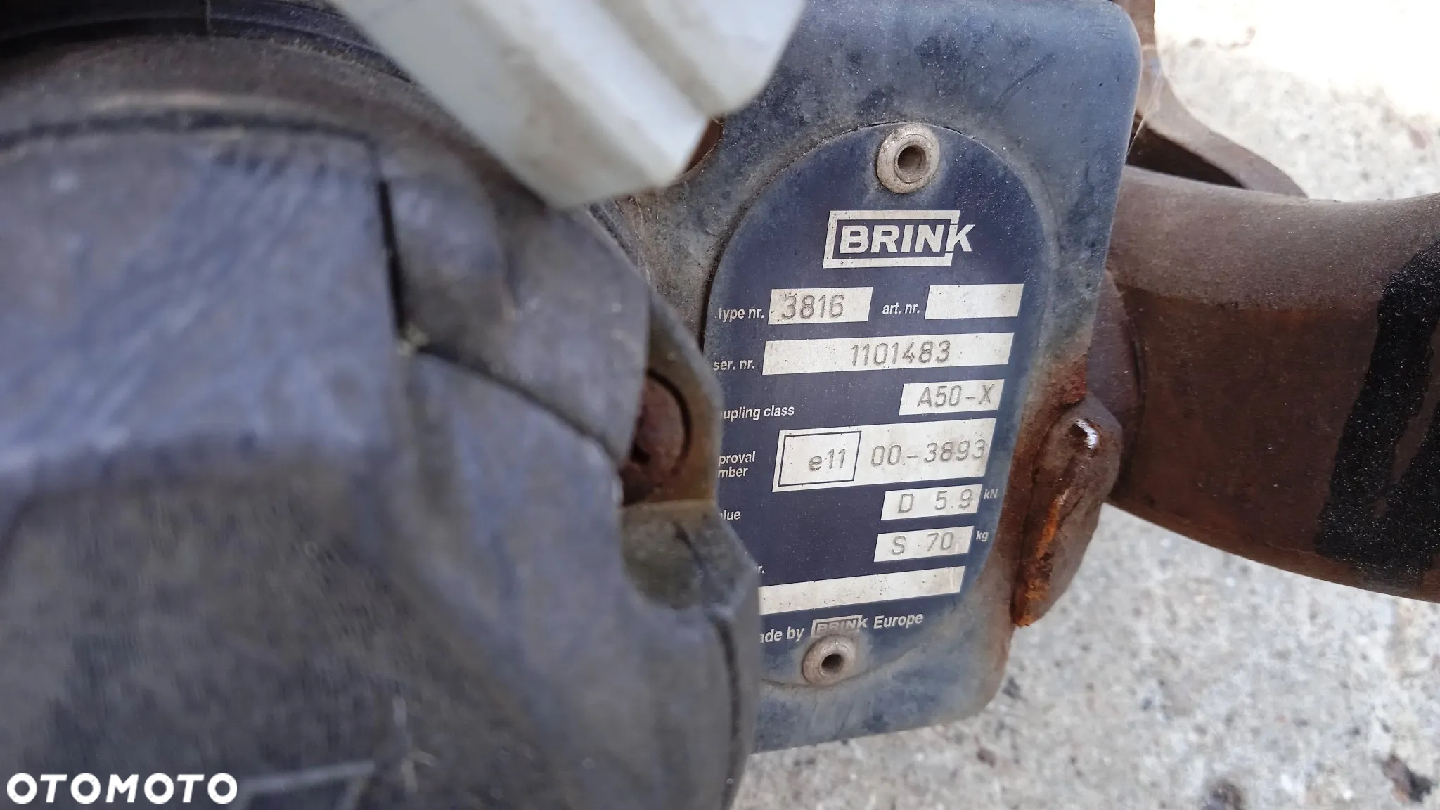 Hak Honda Jazz II Brink moduł świateł Jaeger 52400006 - 3