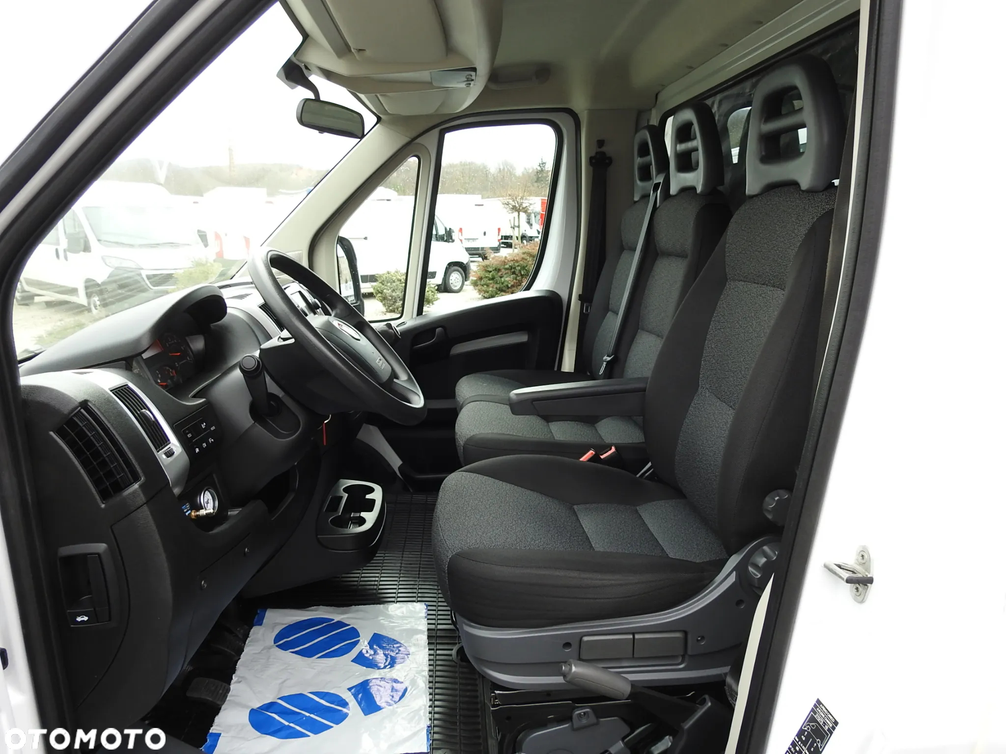 Fiat DUCATO PLANDEKA 10 PALET KLIMATYZACJA PNEUMATYKA 160KM [ T63576 ] - 26