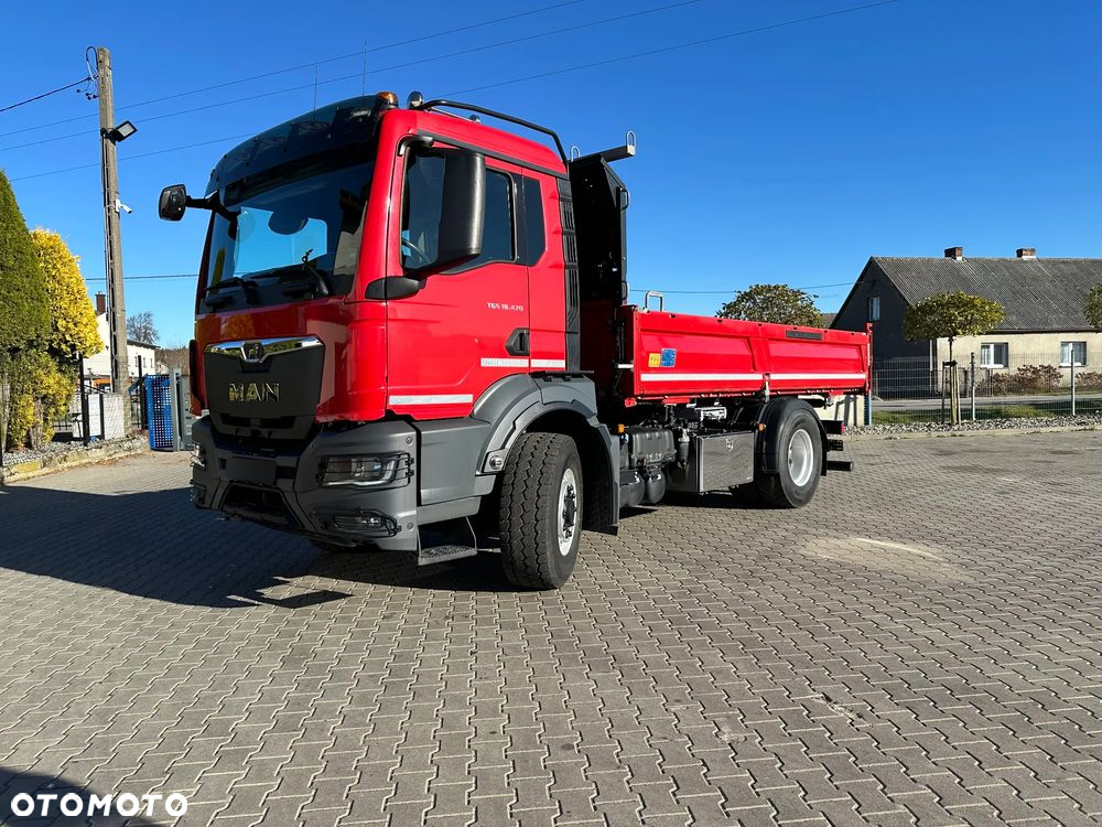 MAN TGS 18.470, 4X4H, BORDMATIC, WYWROT 3-STRONY - 2