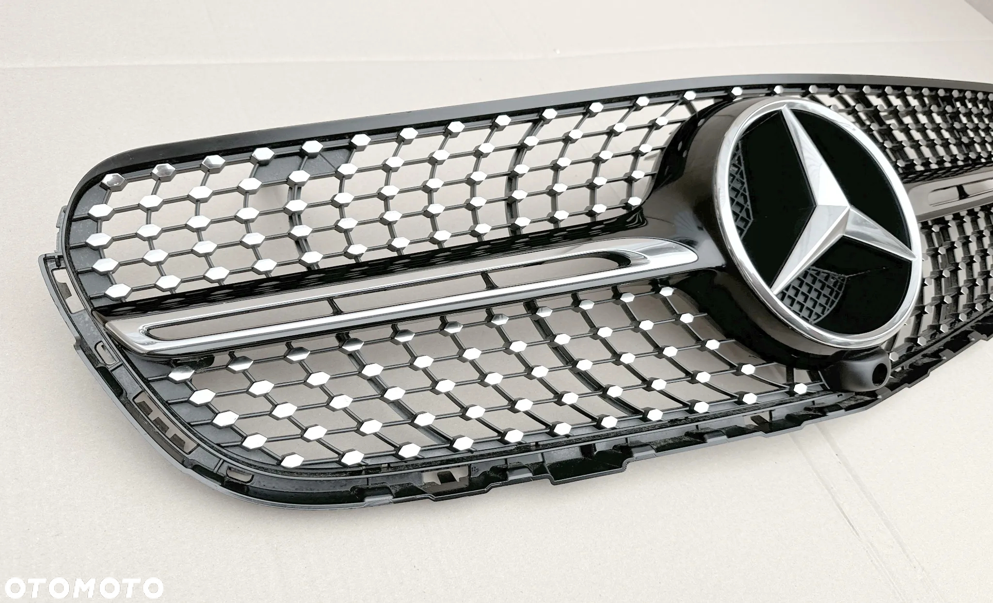 GRILL ATRAPA Mercedes W253 A253 GLC AMG DIAMOND, pod KAMere - 4