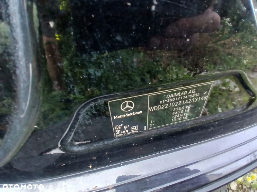 mercedes w221 s klasa cwiartka tył tylna przód przednia lewa lewe prawa prawy dach bok słupek - 2