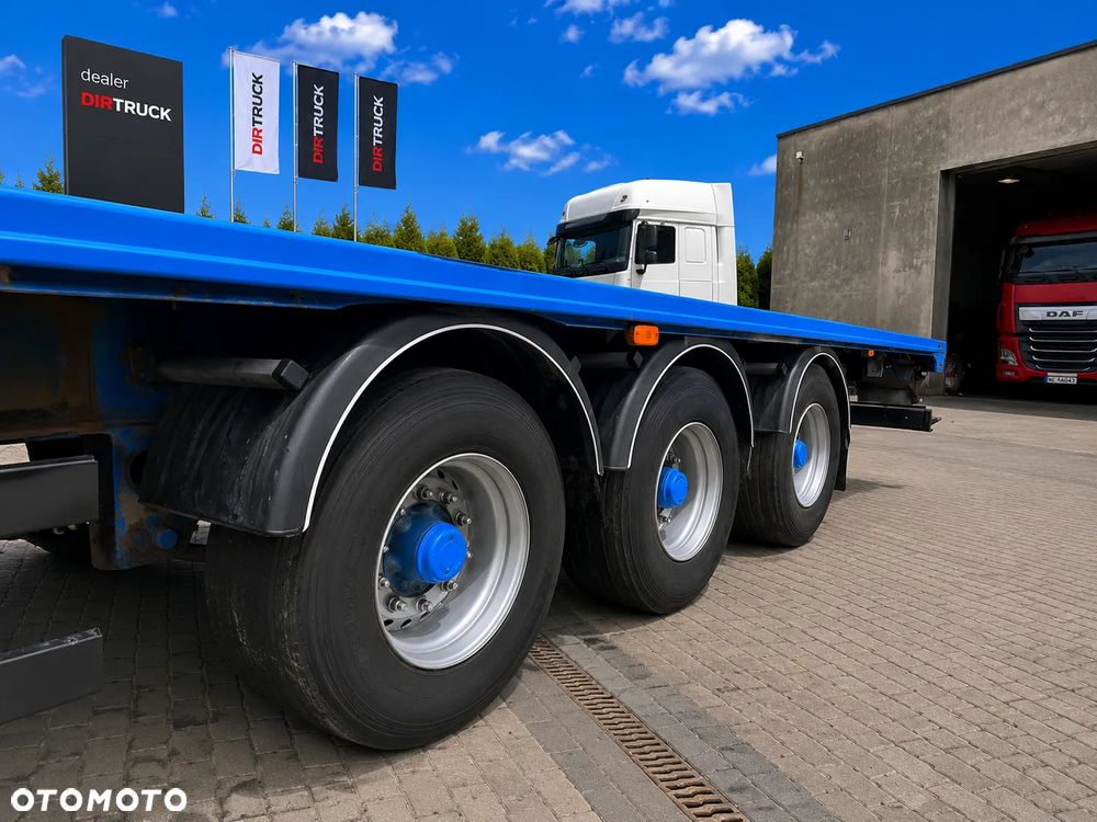 Fruehauf TX 34 Naczepa Ciężarowa PLATFORMA, OSIE SMB, Mocna Podłoga, Hamulce po remoncie ! - 14