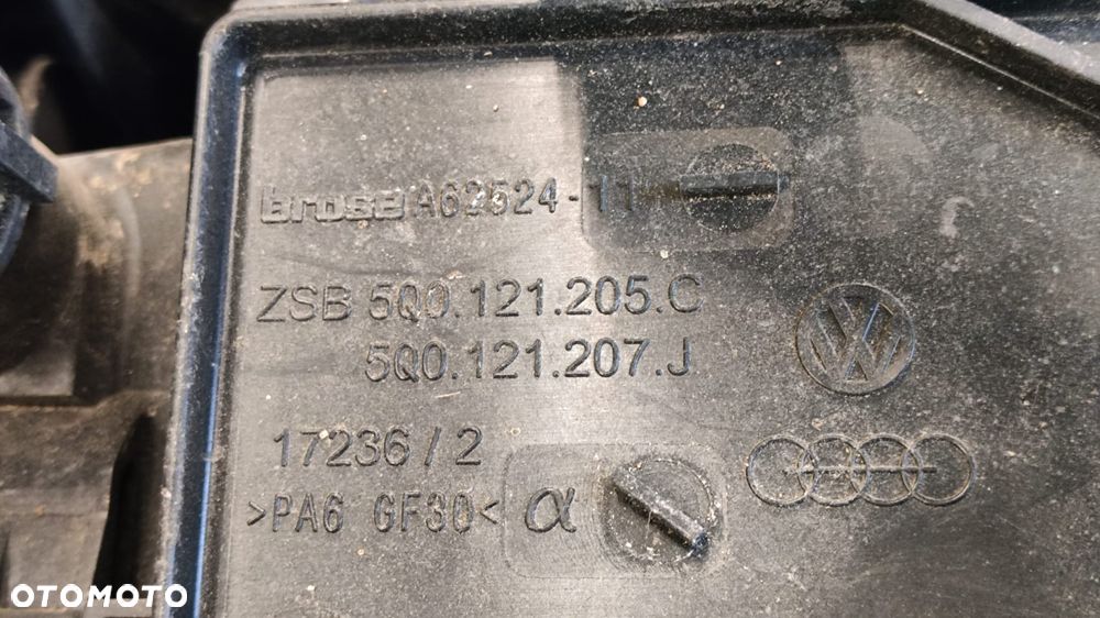 PAS PRZEDNI KOMPLETNY CHŁODNICE WENTYLATOR BELKA WZMOCNIENIE PRZÓD SEAT LEON III 3 1.4 TSI MANUAL - 10
