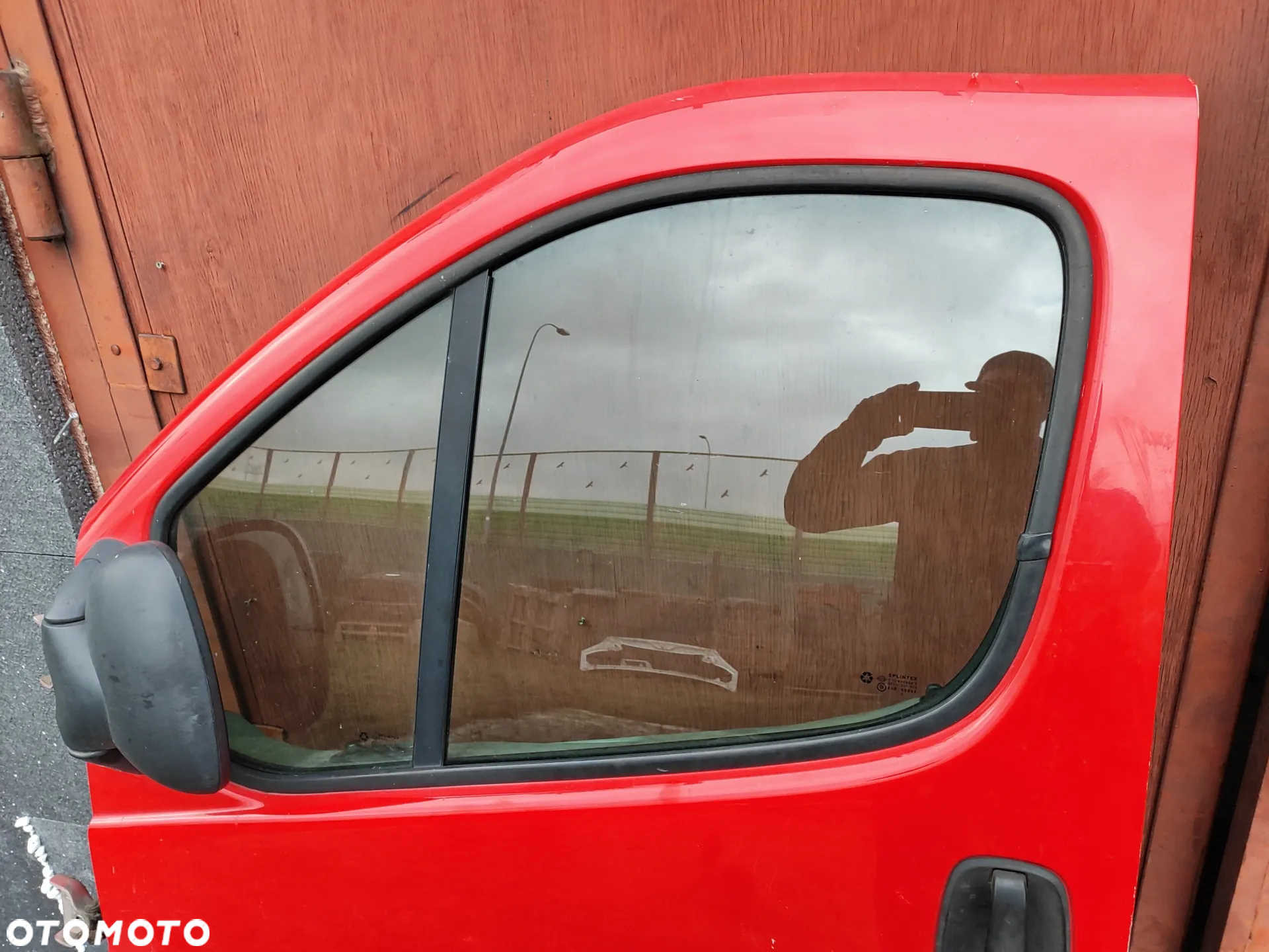 Trafic II Vivaro A Primastar 01- drzwi przód lewe kompletne z foto CZERWONE  lusterko GRATIS ! - 2