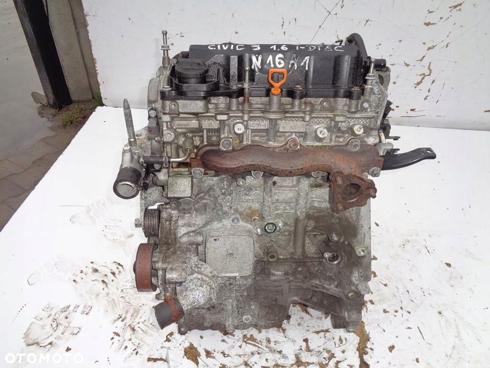 SILNIK N16A1 HONDA CIVIC 9 IX 1.6 I-DTEC 80 TYS KM - 3