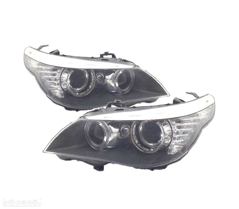 FARÓIS BIXENON BMW E60 07-10 - 1