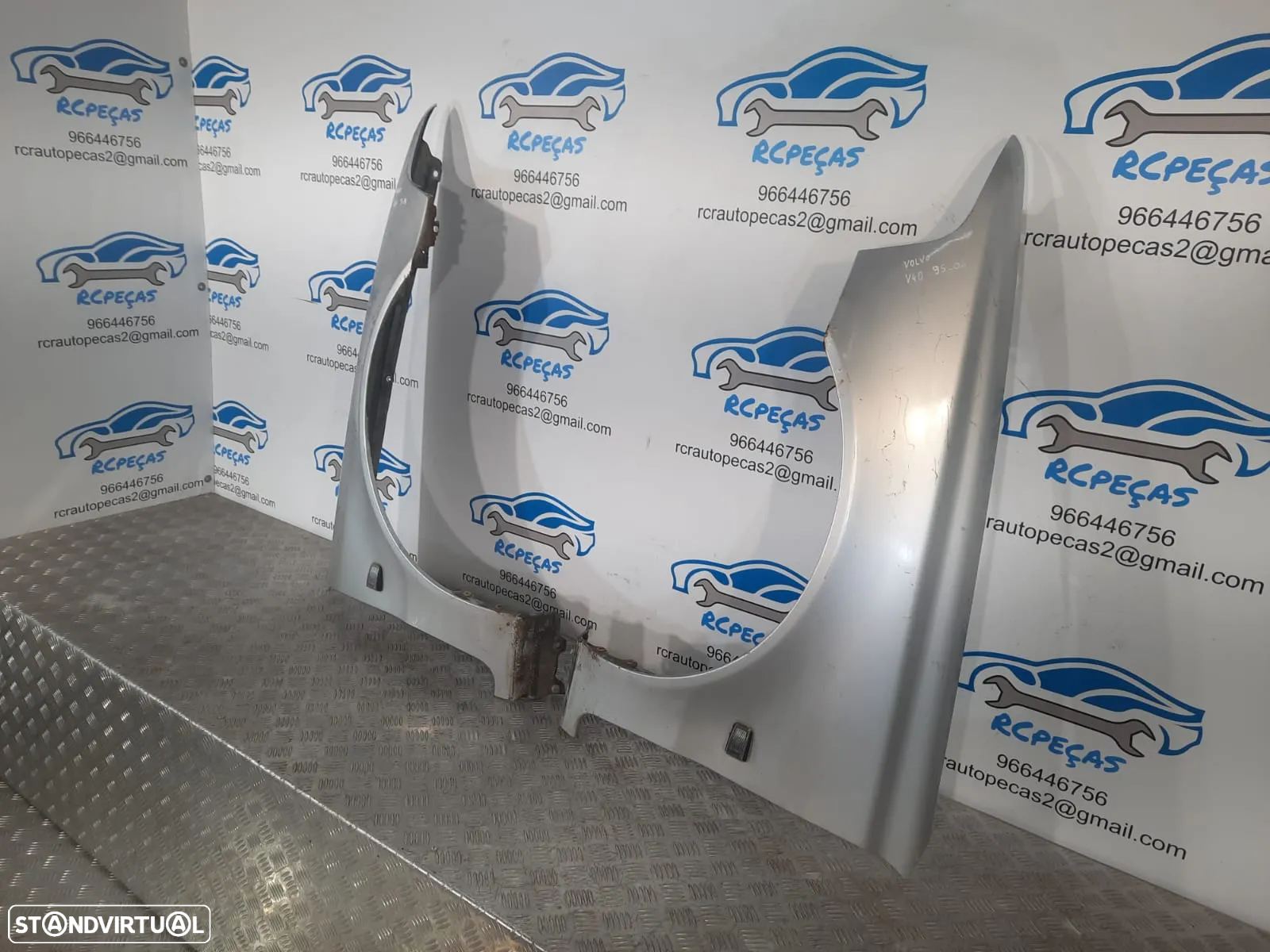 GUARDA LAMAS FRENTE FRONTAL VOLVO V40 645 GUARDA-LAMAS GUARDALAMAS ORIGINAL - 2