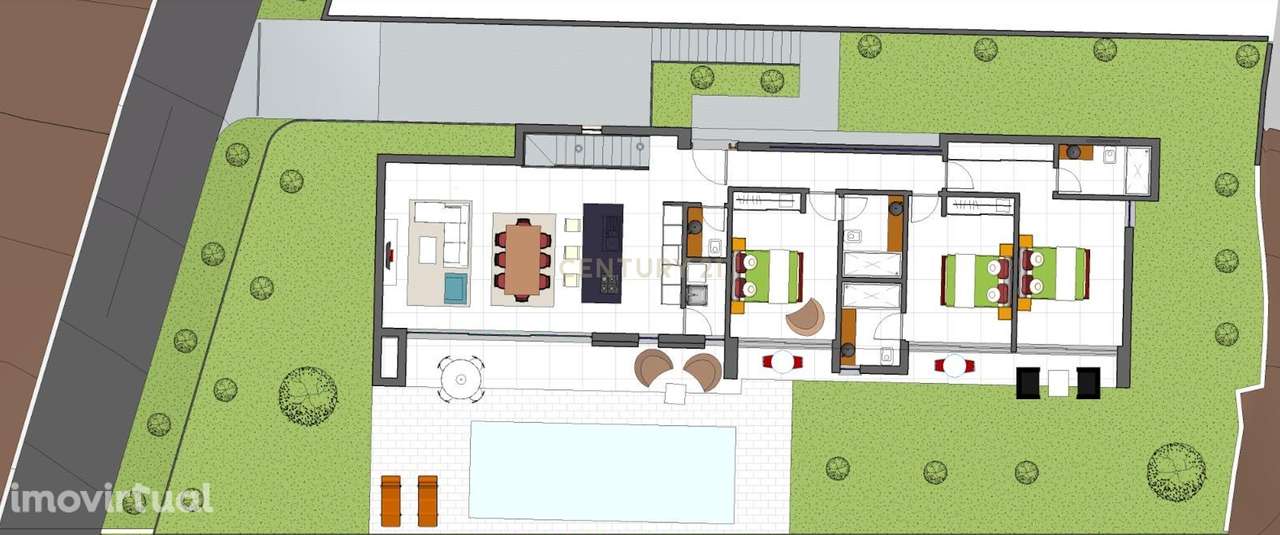 Casa Moderna - Ribeira Brava com Vista Mar e Piscina - Grande imagem: 3/6