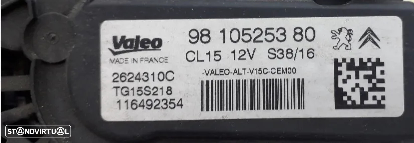 Alternador Peugeot Partner 208 308 Citroen Berlingo C-ELYSÈE C3 C4 1.5bluehdi 12v Ref.9610525380 - 2