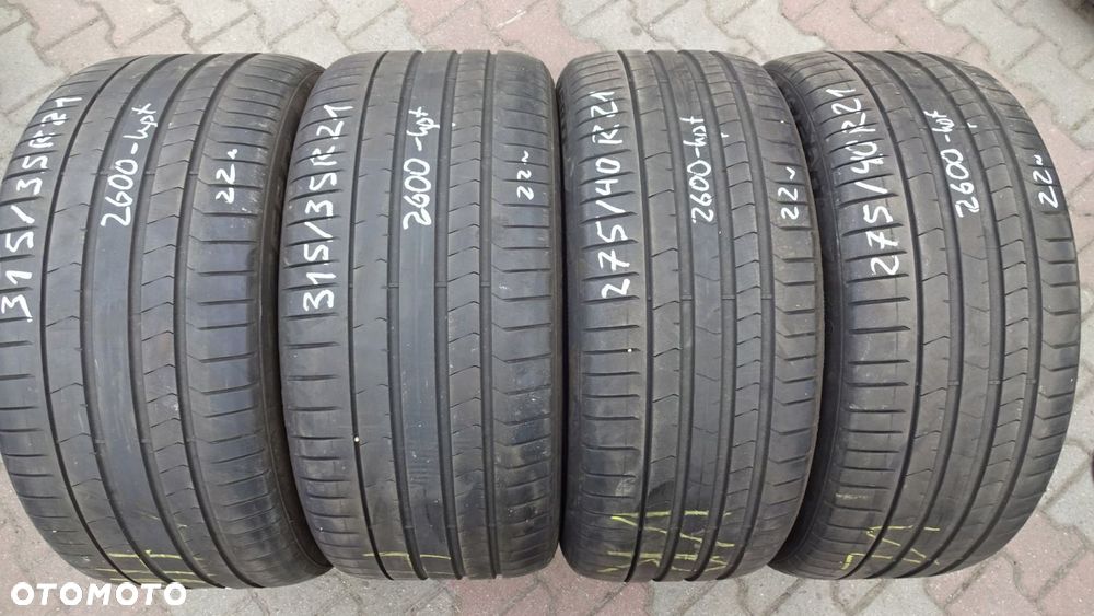 Opony letnie 325/35E21 275/40R21 Pirelli PZero 2022r RSC RunFlat Super Cena - 1