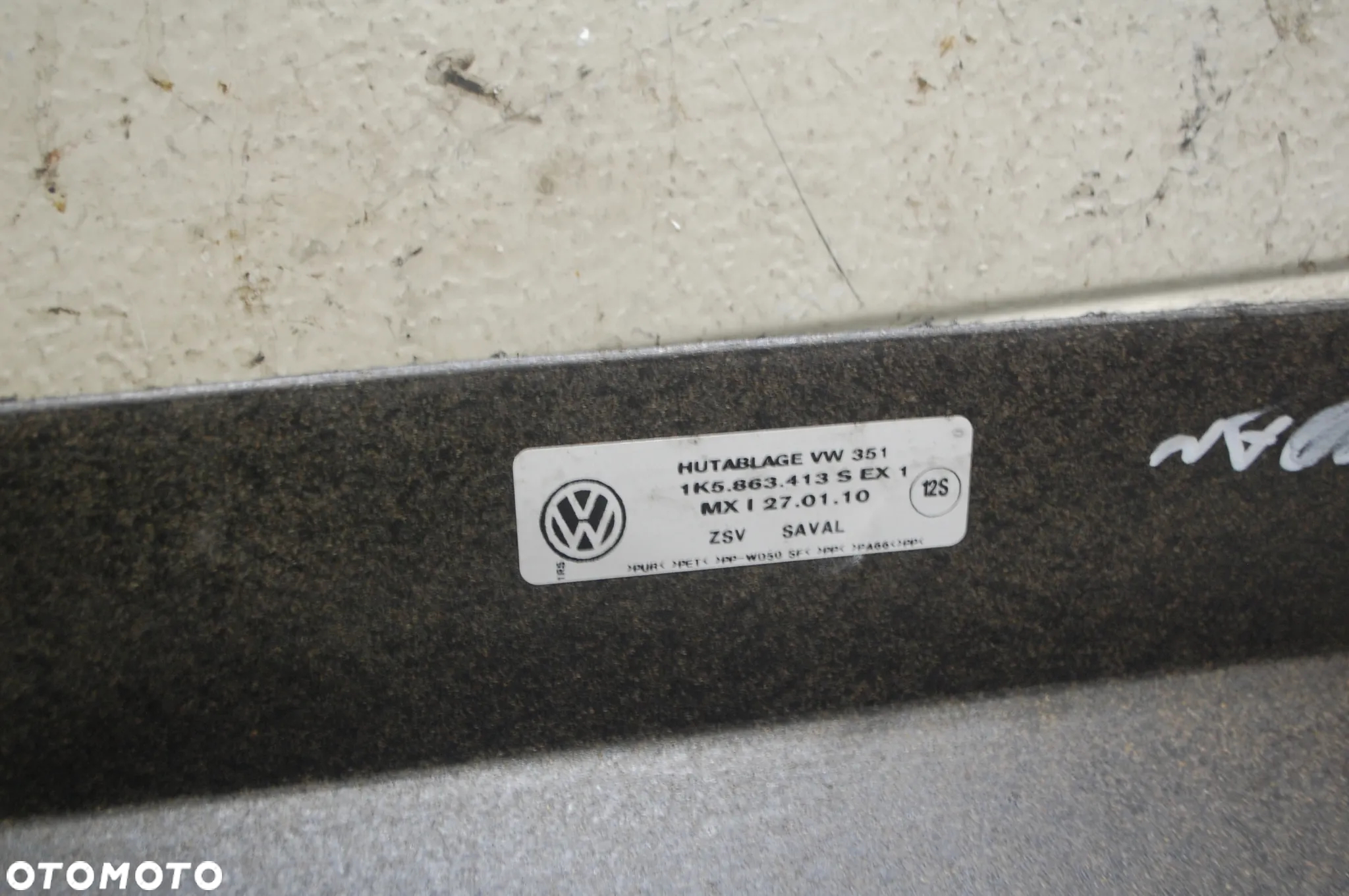 PÓŁKA BAGAŻNIKA TYŁ TYLNA 1K5863413 VW JETTA V SEDAN - 4