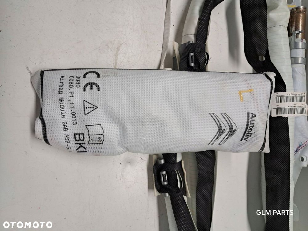 citroen c4 cactus poduszka powietrzna airbag fotela lewego + kurtyna - 2